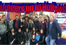 Re-Active8 Volunteers go to Hollywood