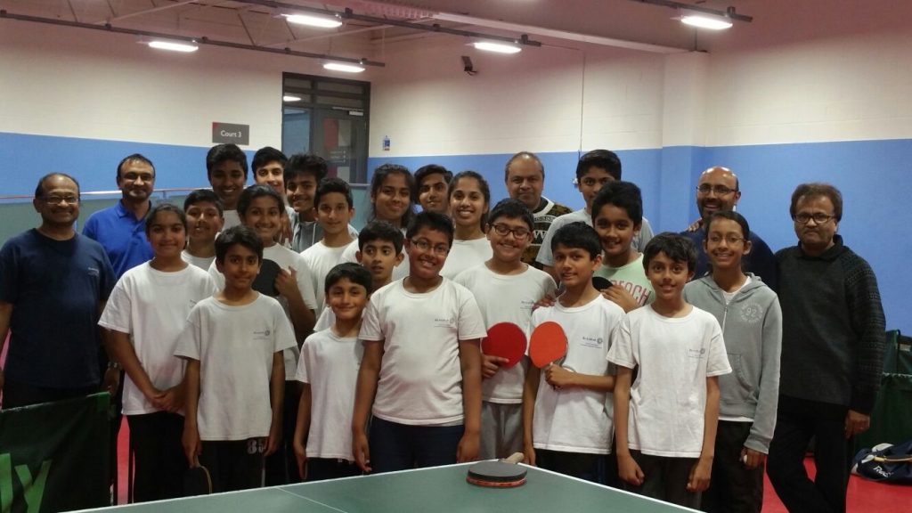 Table Tennis Tournament 2016 Oshwal Association of the U.K.