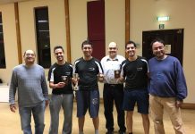 OAUK North West shine again in Table Tennis