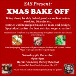 Xmas Bake Off – Sat 9th Dec 2017
