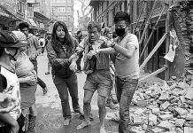 Everest Trekkers helping re-build Basnet Gaun School