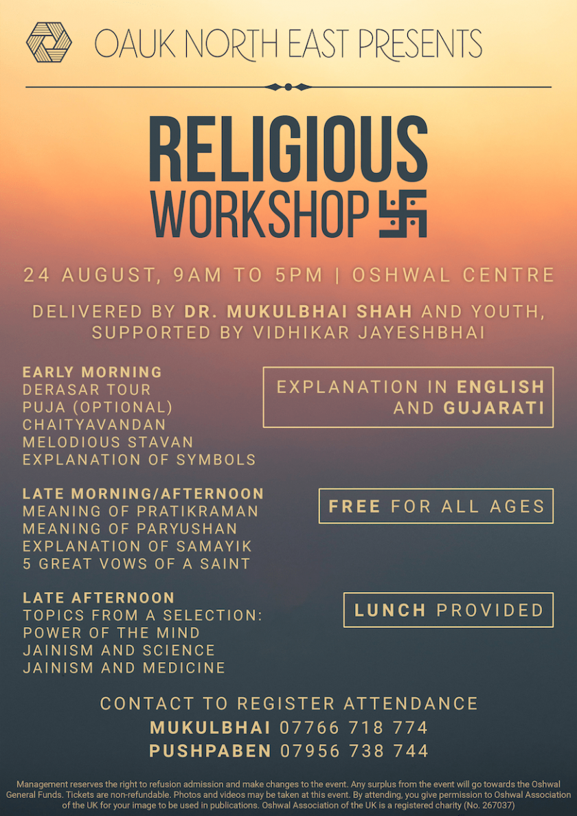 NE Religious Workshop 2019