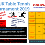 OAUK Table Tennis Tournament 2019