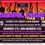 Mehfil night poster