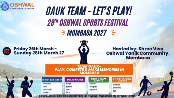 OAUK EC - Oshwal Sports Festival 2026