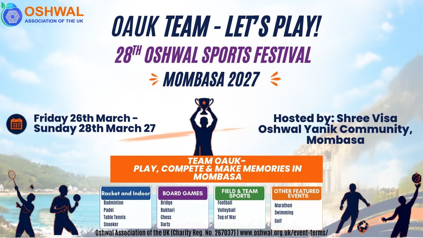 OAUK EC - Oshwal Sports Festival 2026