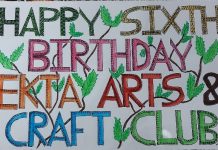 Ekta Arts And Crafts Club – By Vasanti Shah