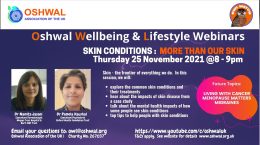 Oshwal Health Talk – Skin – the frontier of everything we do