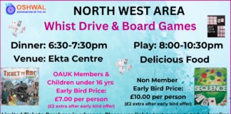 Whist Drive at Ekta Centre