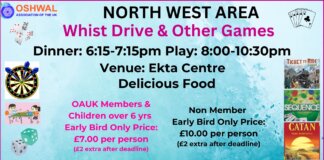 North West Area – Whist Drive and Other Games