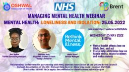 Oshwal Health Talk – Loneliness and Isolation