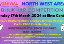 North West Bhukhar Competition
