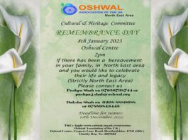 North East Area – Remembrance Day
