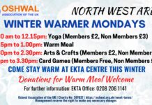 Winter Warmer Mondays