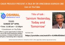Jainism Yesterday, Today and Tomorrow