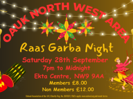 North West Area – Raas Garba
