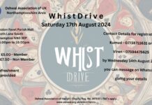 OAUK Northants – Whist Drive