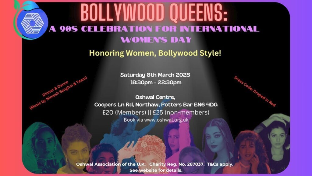 International Women’s Day 2025 Oshwal Association of the U.K.