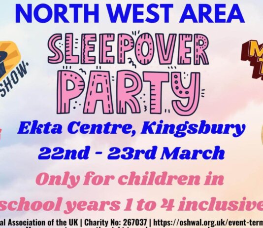 North West Area – Sleepover Party