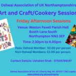 OAUK Northants – Art & Craft and Cookery
