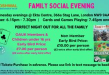 Family Social Evening