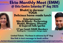 North West Area – EKTA Monthly Meet – August 2025