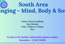 South Area – Singing – Mind, Body & Soul