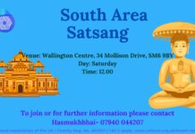 South Area – Satsang