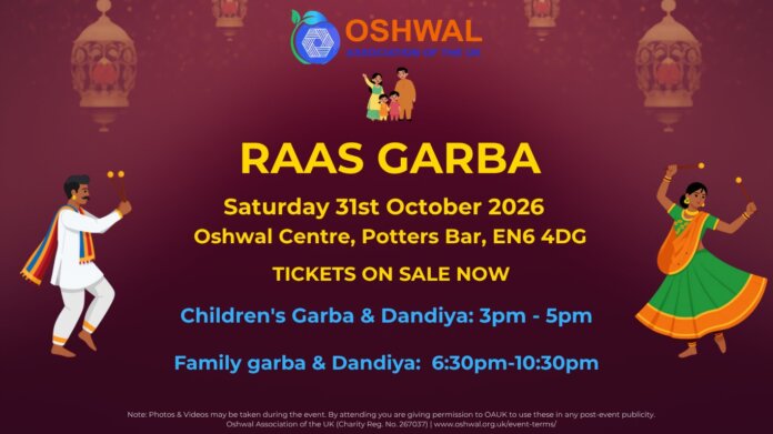 OAUK EC - Raas Garba 2026