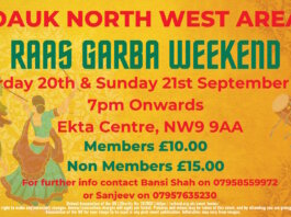 North West Area – Raas Garba Nite
