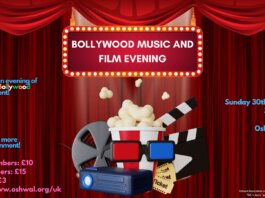North East Area – Bollywood Music and Film Evening