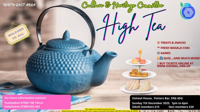OAUK NE - High Tea