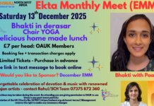 North West Area – EKTA Monthly Meet – December 2025
