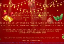 South Area – Monthly Elderly Luncheon