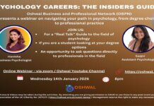Psychology careers – the insiders guide