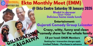 North West Area – EKTA Monthly Meet – January 2026