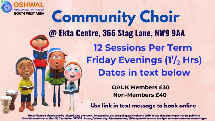 OAUK NW - Community Choir 2026