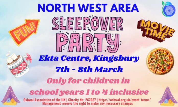 OAUK NW - Sleepover Party 2026