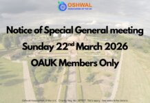 Notice of SGM (22nd March 2026)