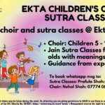 Ekta Children’s Choir & Sutra Classes