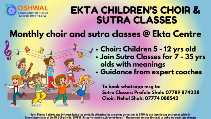 OAUK NW - Choir for Children