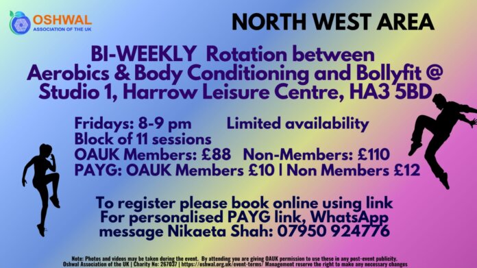 OAUK NW - Aerobics and Bolly-Fit - 2026 Q2