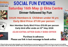 North West Area – Social Fun Evening (SFE)