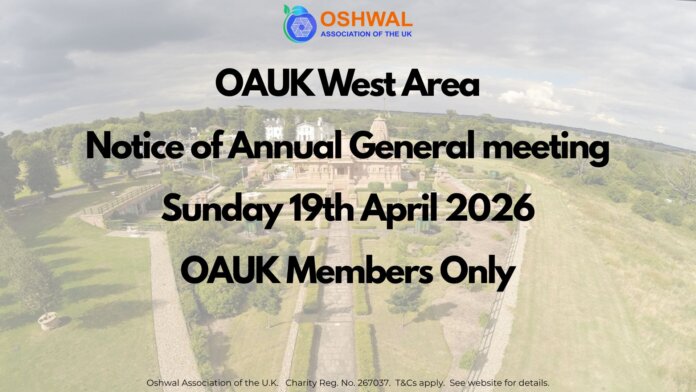 OAUK West Area - AGM 2026