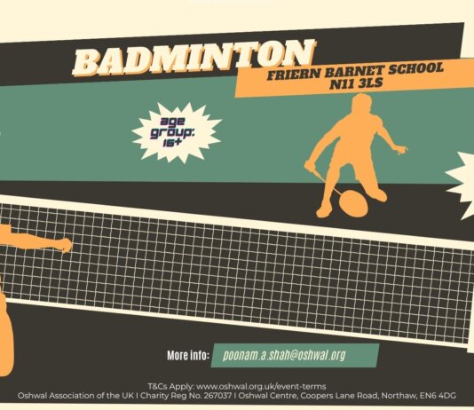 North East Badminton Club (Friday’s @ Friern Barnet)