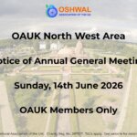 OAUK North West Area – Notice of AGM (14th June 2026)