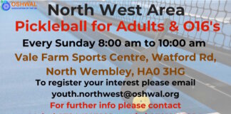 North West Area – Pickleball