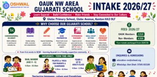 North West Area – Gujarati School