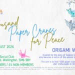 South Area – Origami Workshop: A Thousand Paper Cranes for Peace