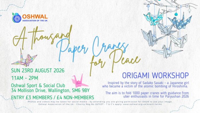 OAUK South - Origami Workshop